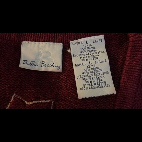 Grandmacore Autumn/Fall Embellished Sweater Vest - Picture 8 of 10